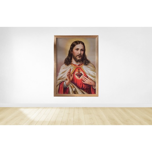 Quadro Decorativo Abstracto Jesus 